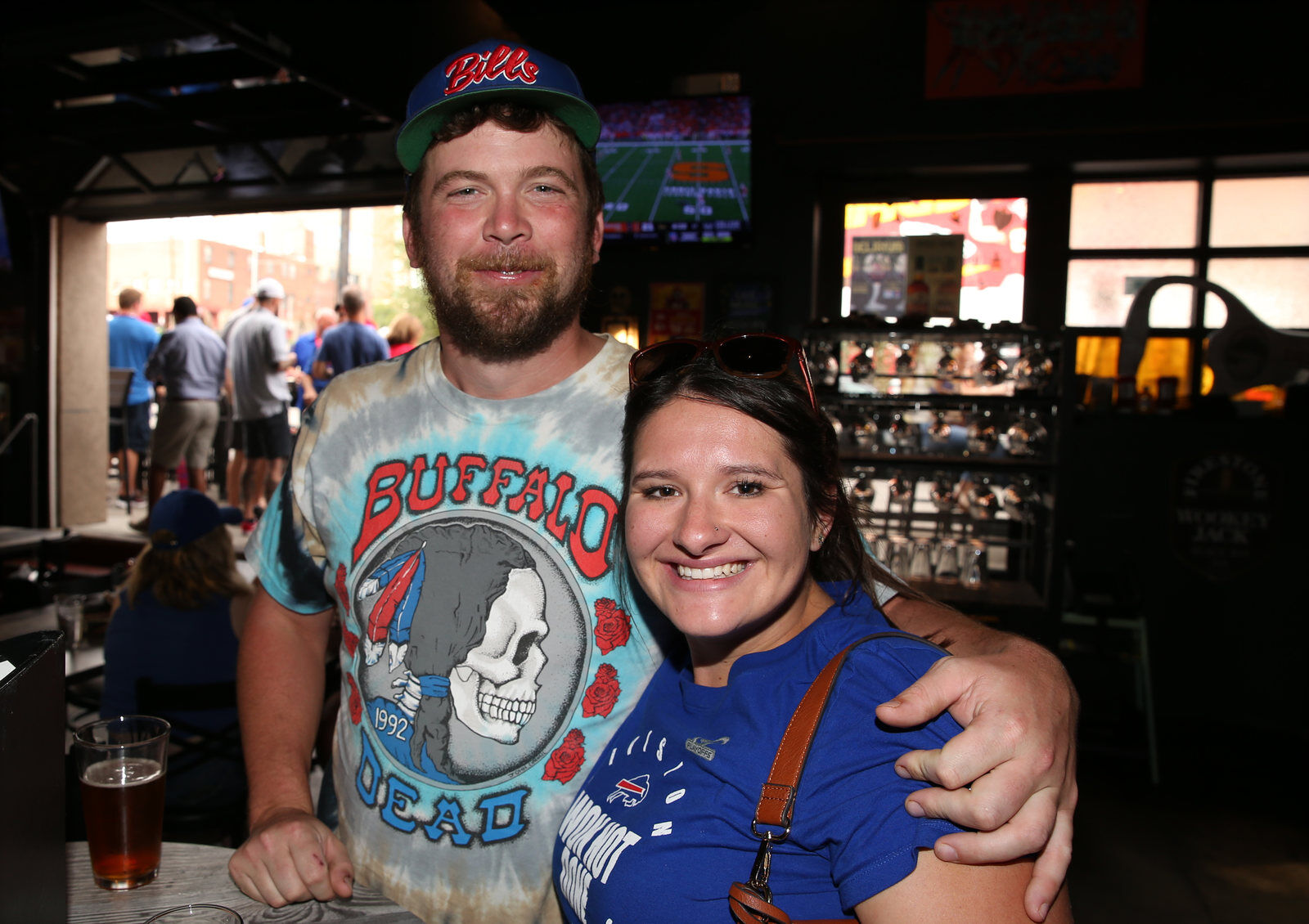 Buffalo Bills backers took over the the Taps on Main Bar